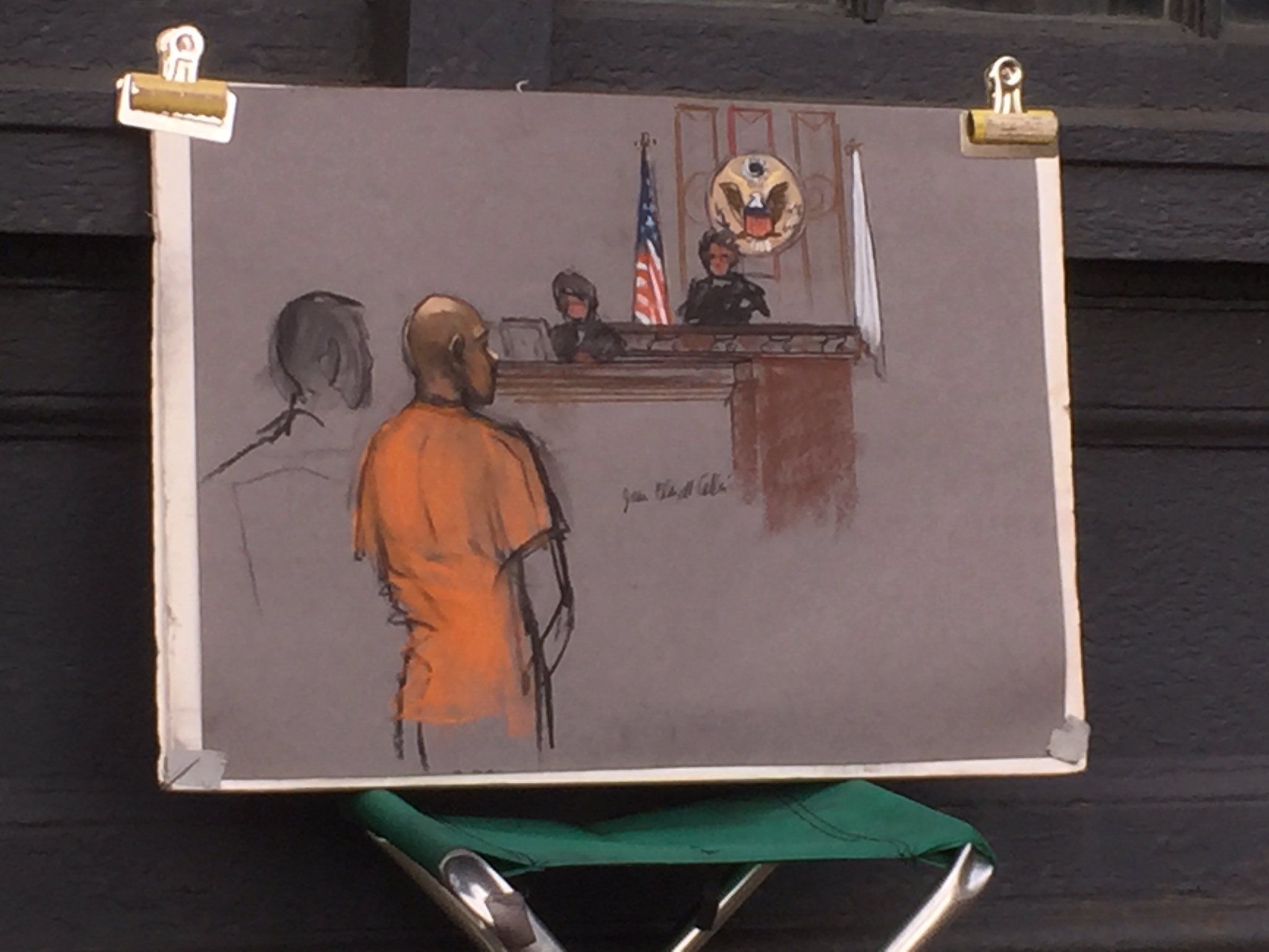 Sketch by Jane Collins