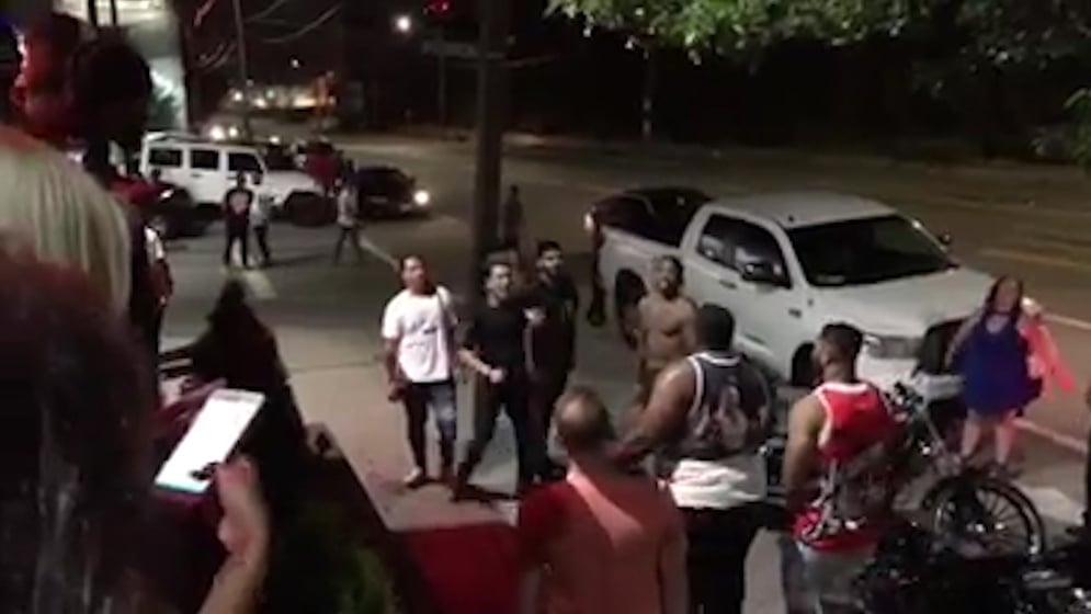Fight Caught On Camera Shows Victim Knocked Out Crowd Looks On Abc6