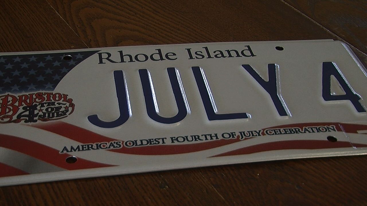 New Bristol Fourth of July License Plates Available ABC6 Providence